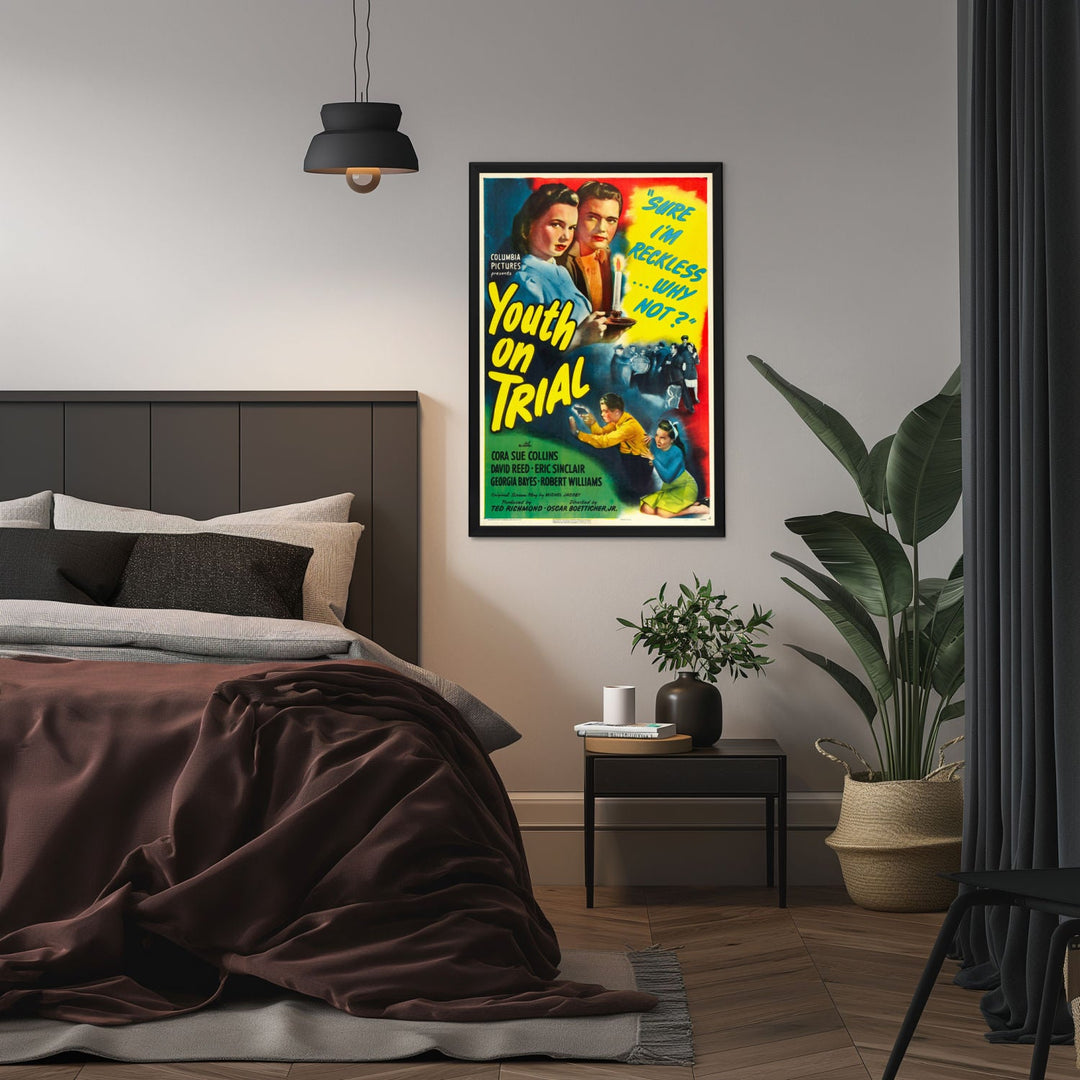 "Youth On Trial" (1945) Framed Movie Poster