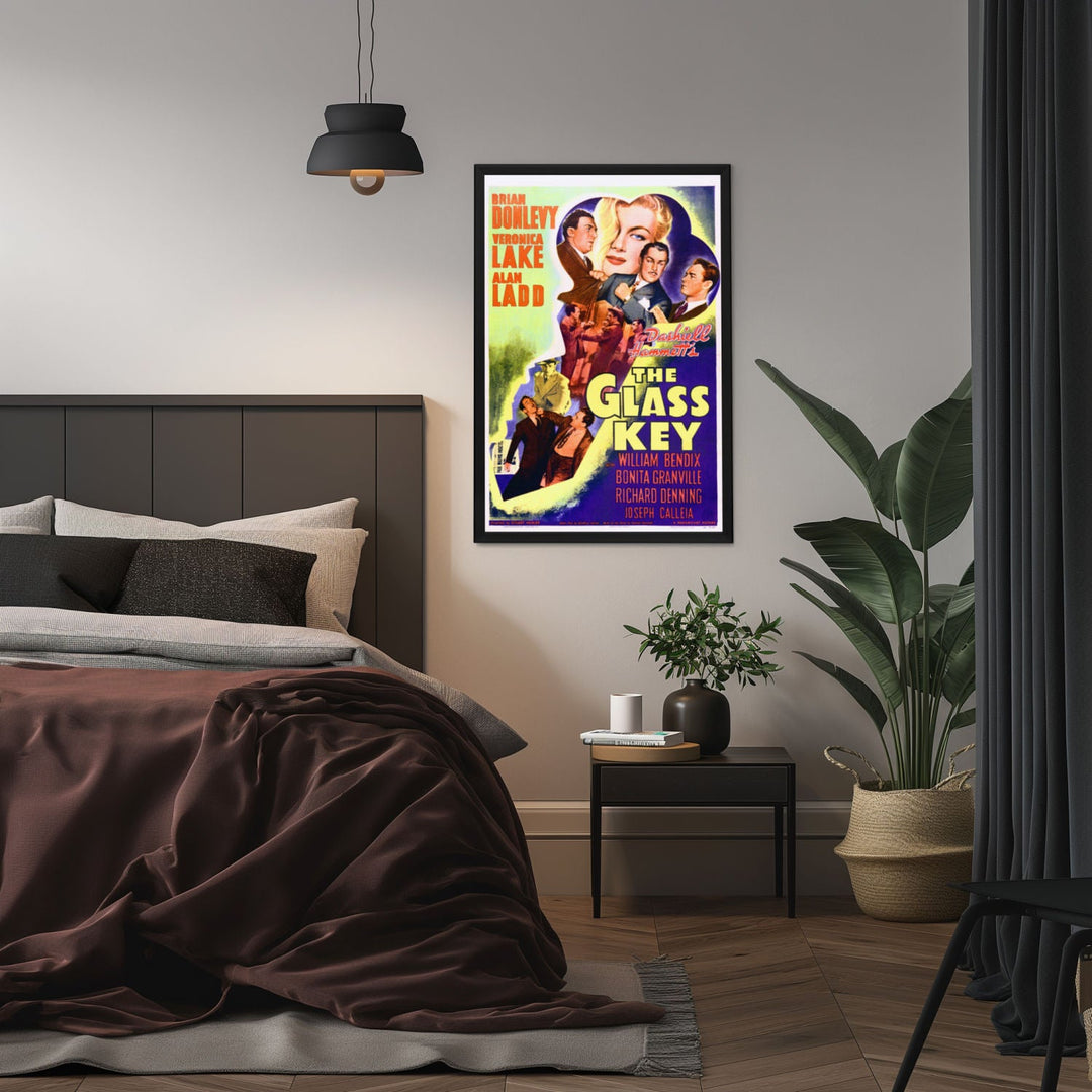 "Glass Key" (1942) Framed Movie Poster