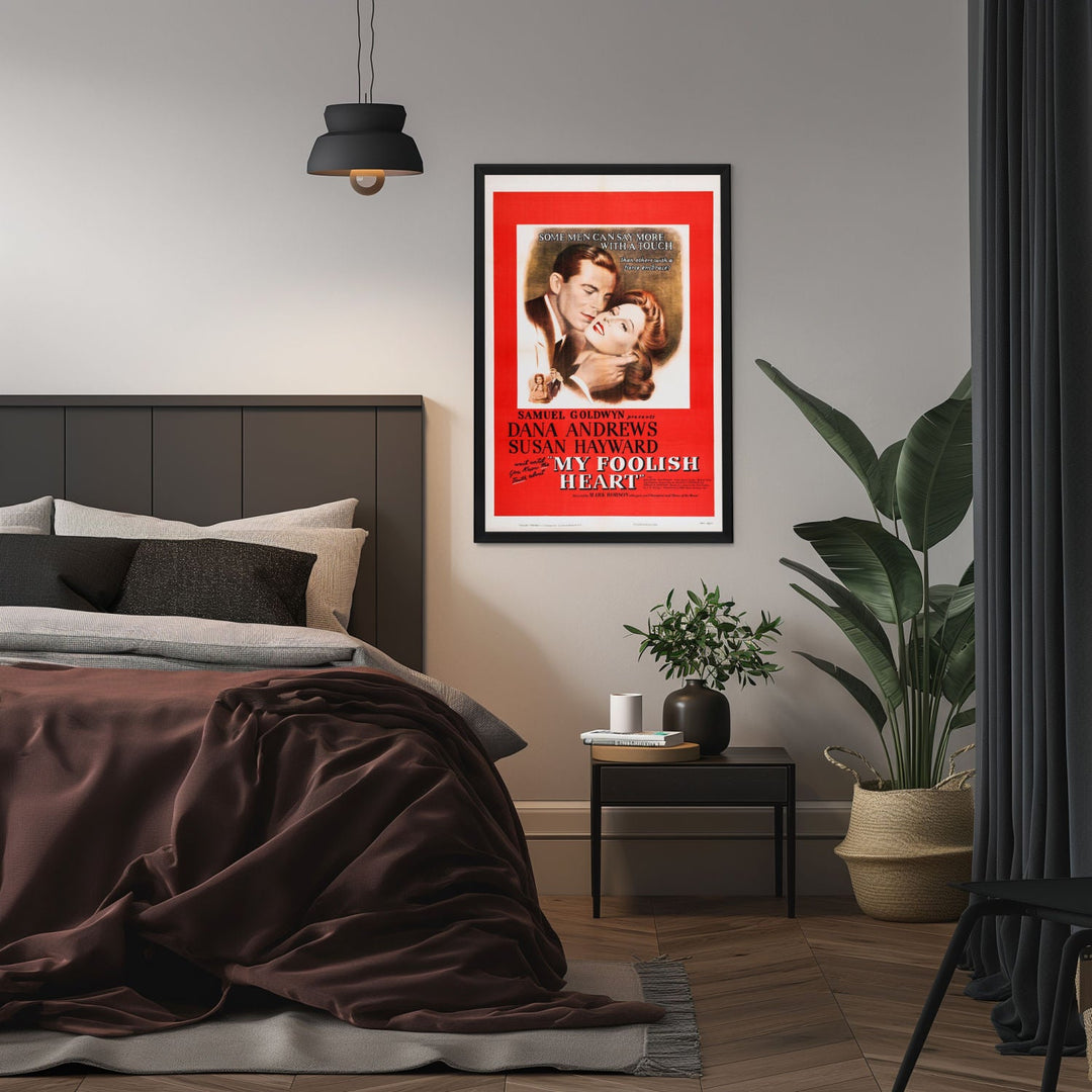 "My Foolish Heart" (1949) Framed Movie Poster