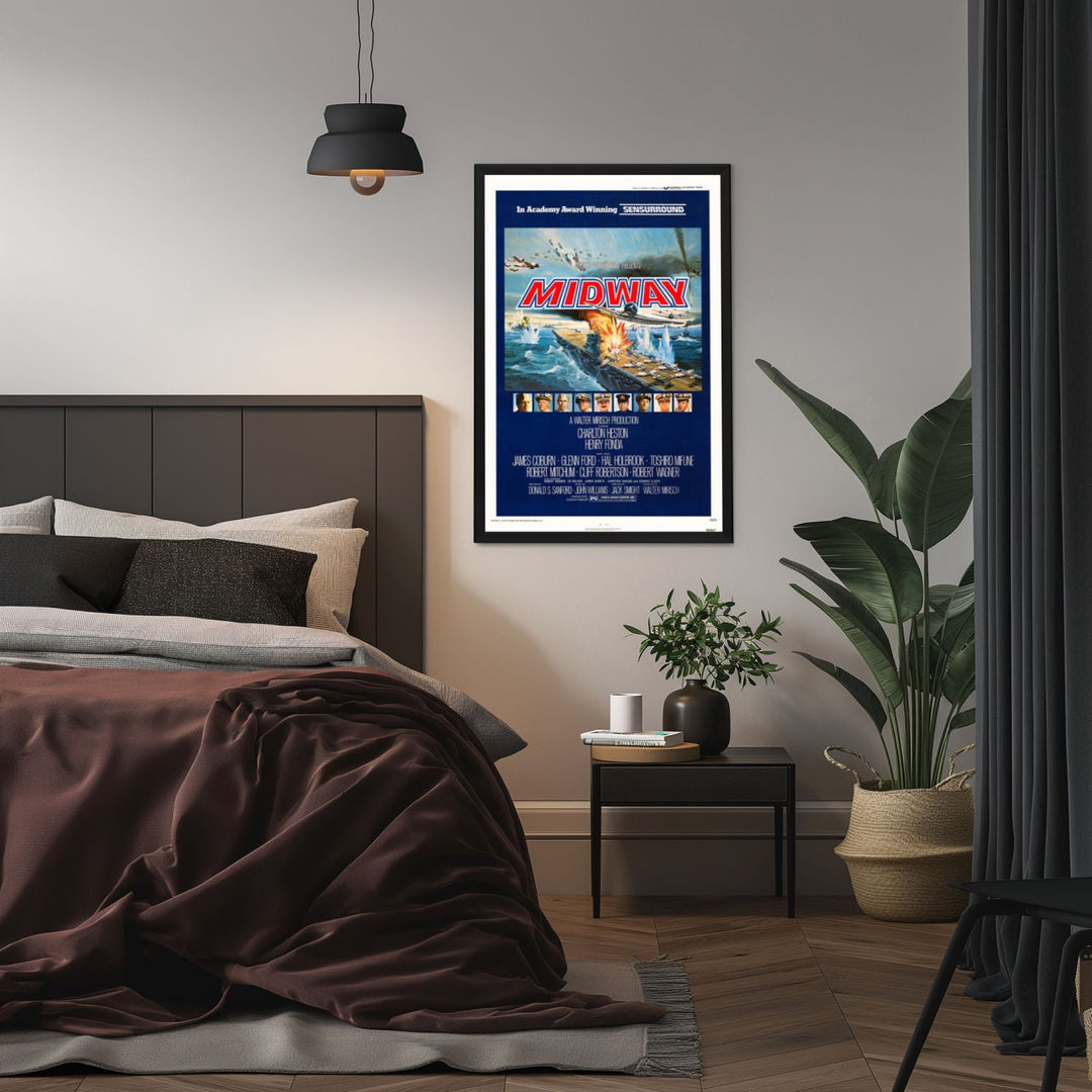 "Midway" (1976) Framed Movie Poster