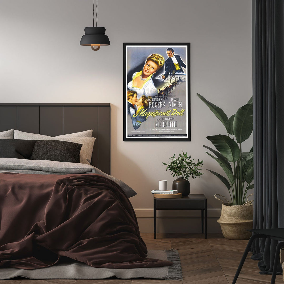 "Magnificent Doll" (1946) Framed Movie Poster