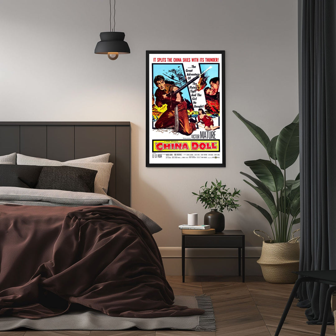 "China Doll" (1958) Framed Movie Poster