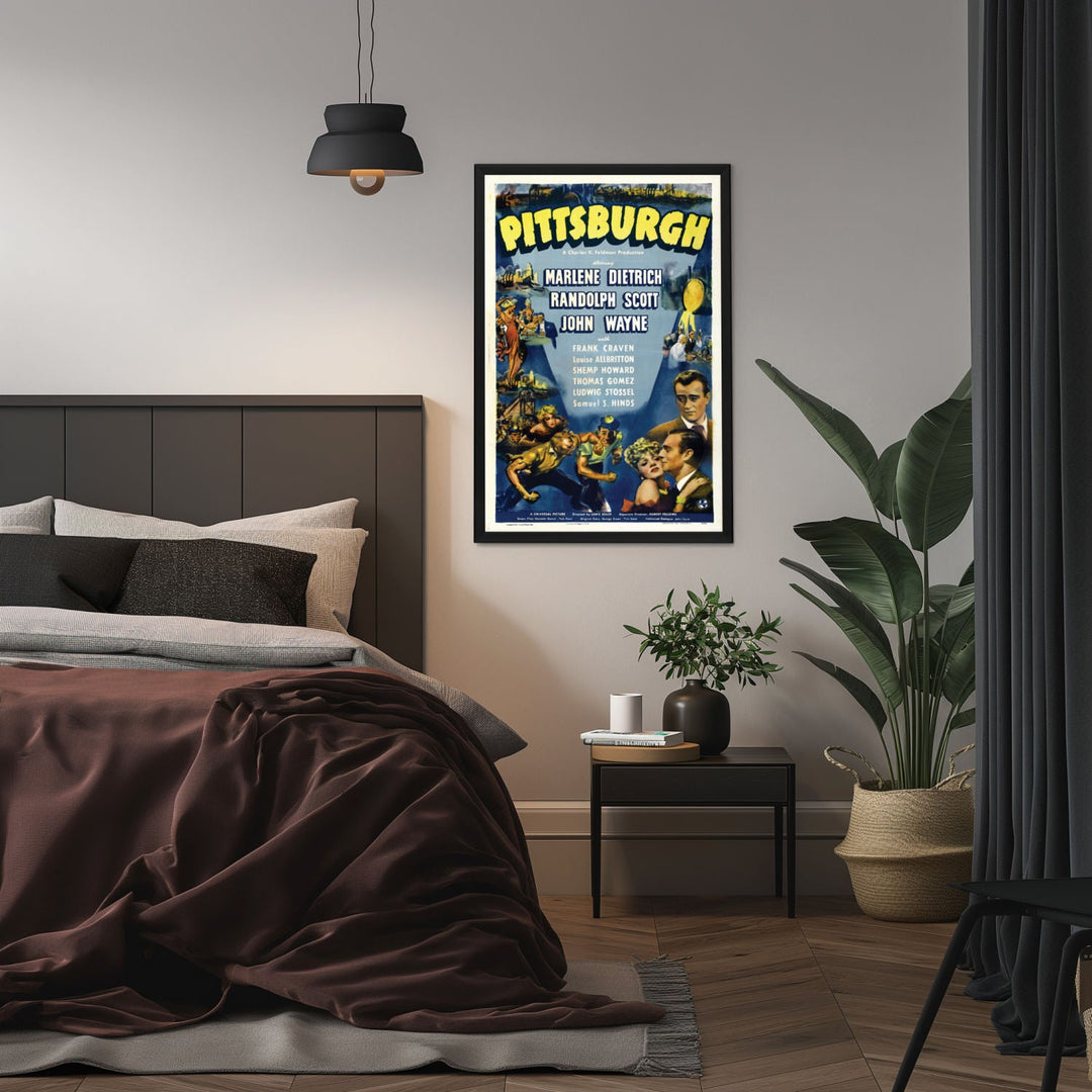 "Pittsburgh" (1942) Framed Movie Poster