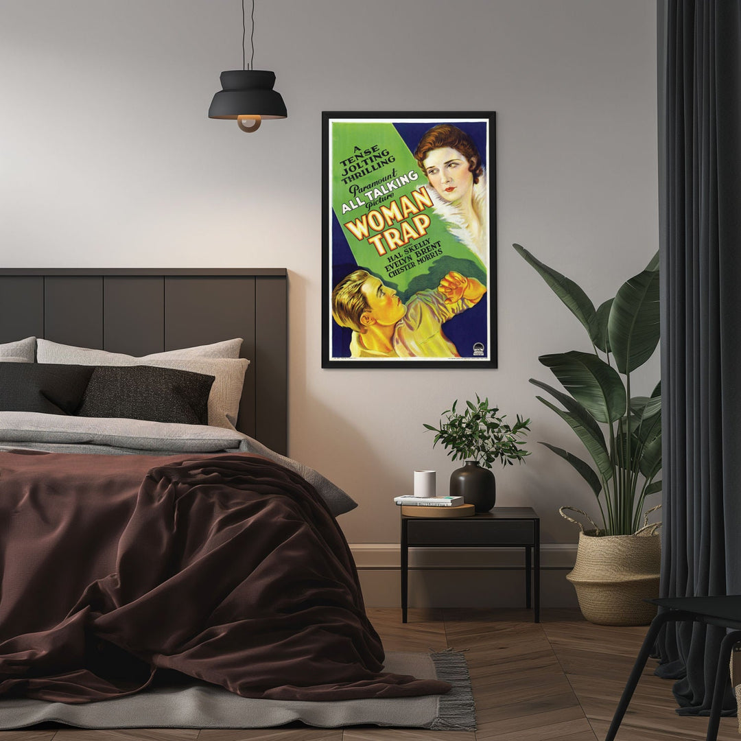 "Woman Trap" (1929) Framed Movie Poster