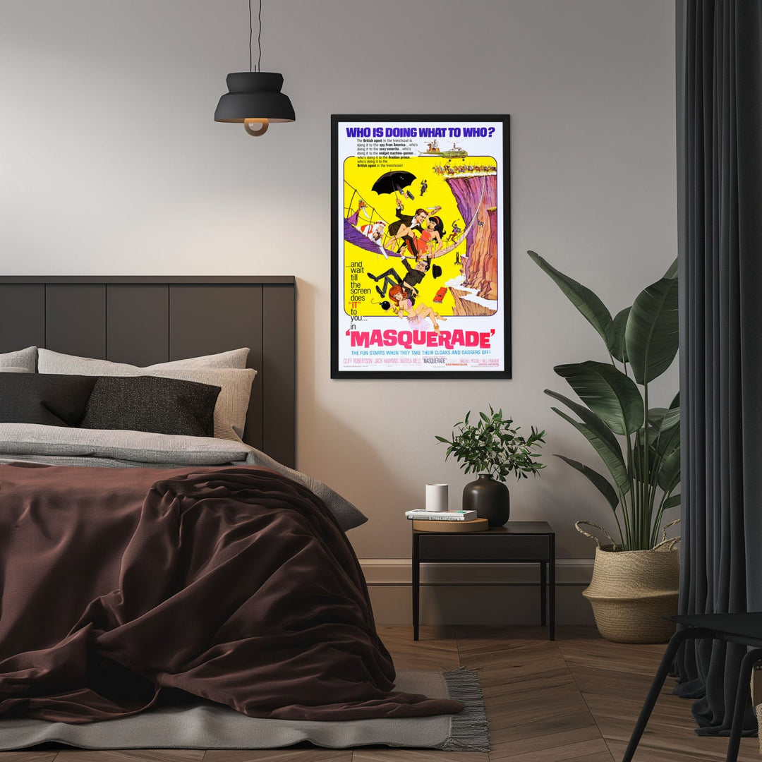 "Masquerade" (1965) Framed Movie Poster