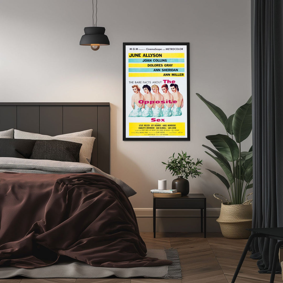 "Opposite Sex" (1956) Framed Movie Poster