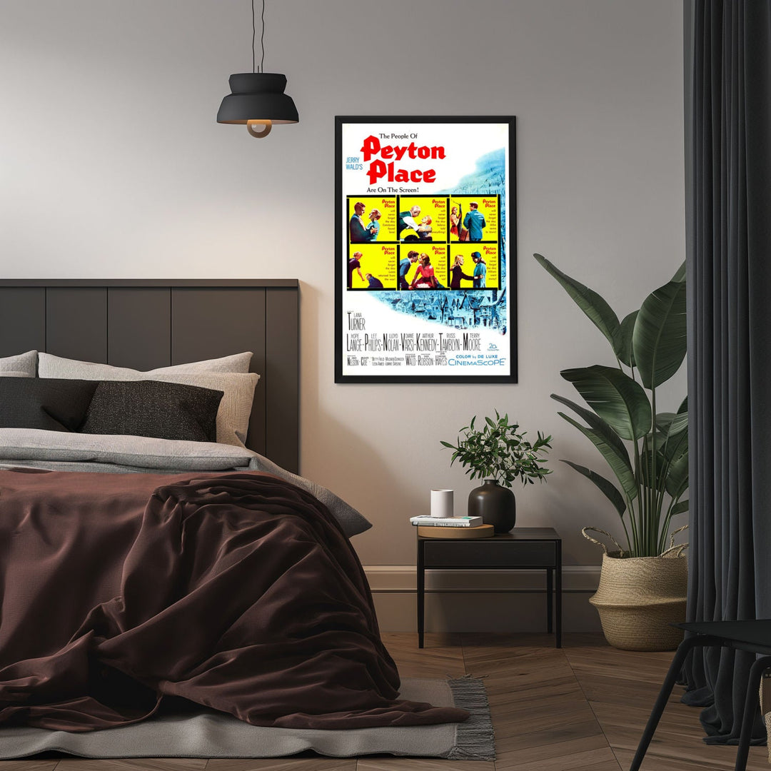 "Peyton Place" (1957) Framed Movie Poster