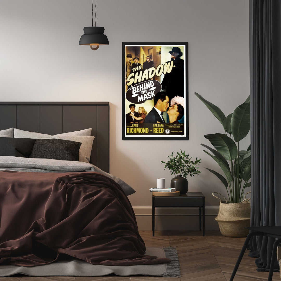 "Behind The Mask" (1958) Framed Movie Poster