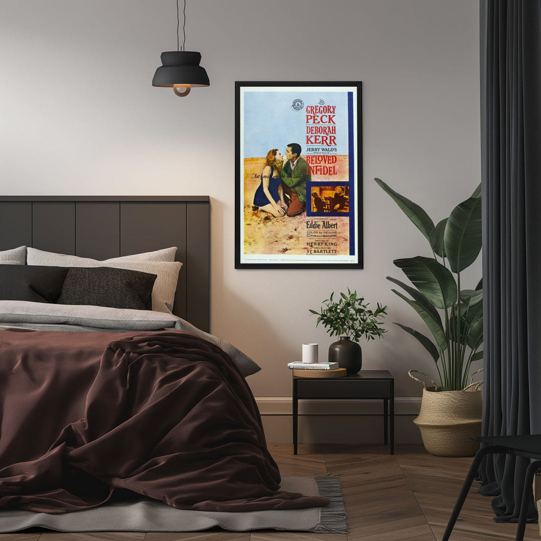"Beloved Infidel" (1959) Framed Movie Poster