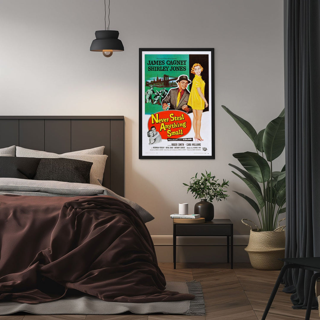 "Never Steal Anything Small" (1959) Framed Movie Poster