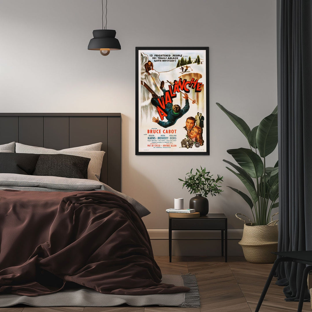 "Avalanche" (1978) Framed Movie Poster