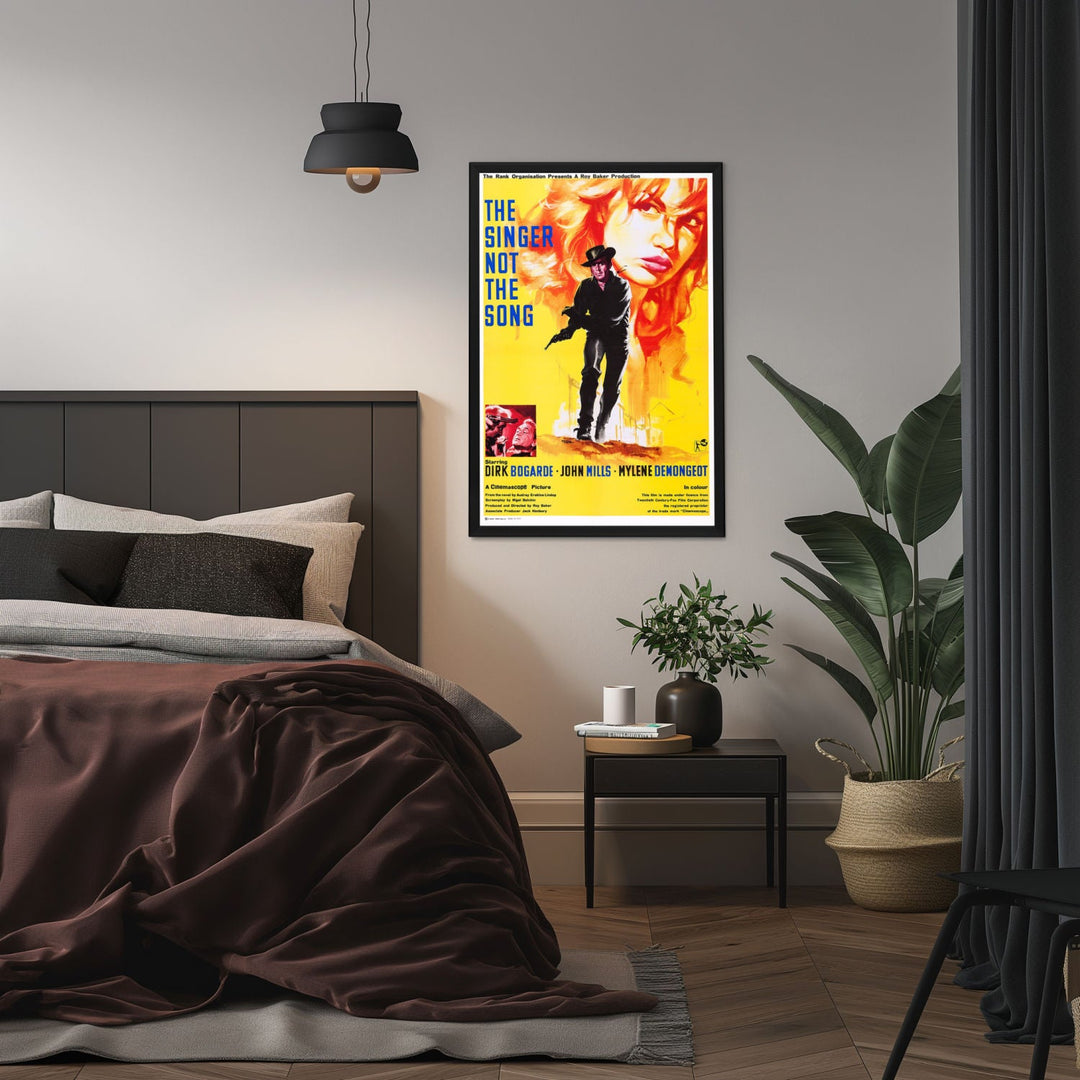 "Singer Not The Song" (1961) Framed Movie Poster