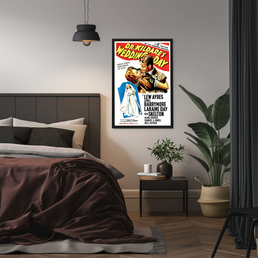 "Dr. Kildare's Wedding Day '8" (1941) Framed Movie Poster
