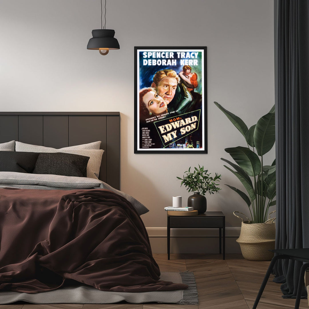 "Edward, My Son" (1949) Framed Movie Poster
