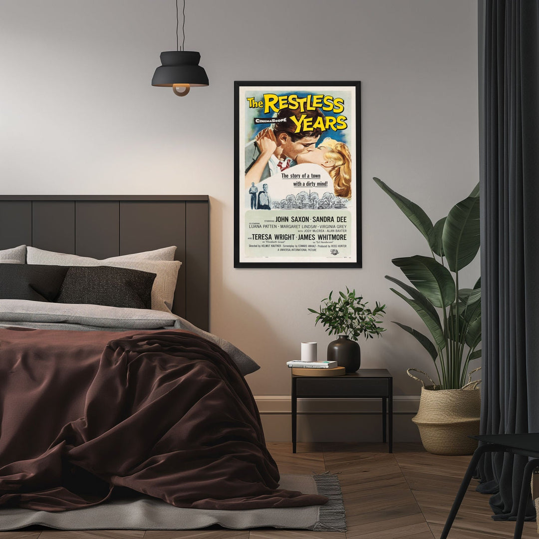 "Restless Years" (1958) Framed Movie Poster