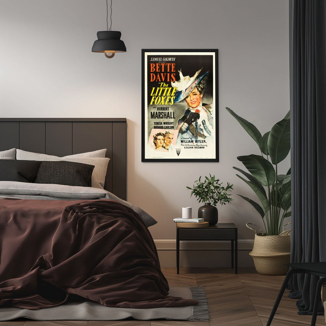 "Little Foxes" (1941) Framed Movie Poster