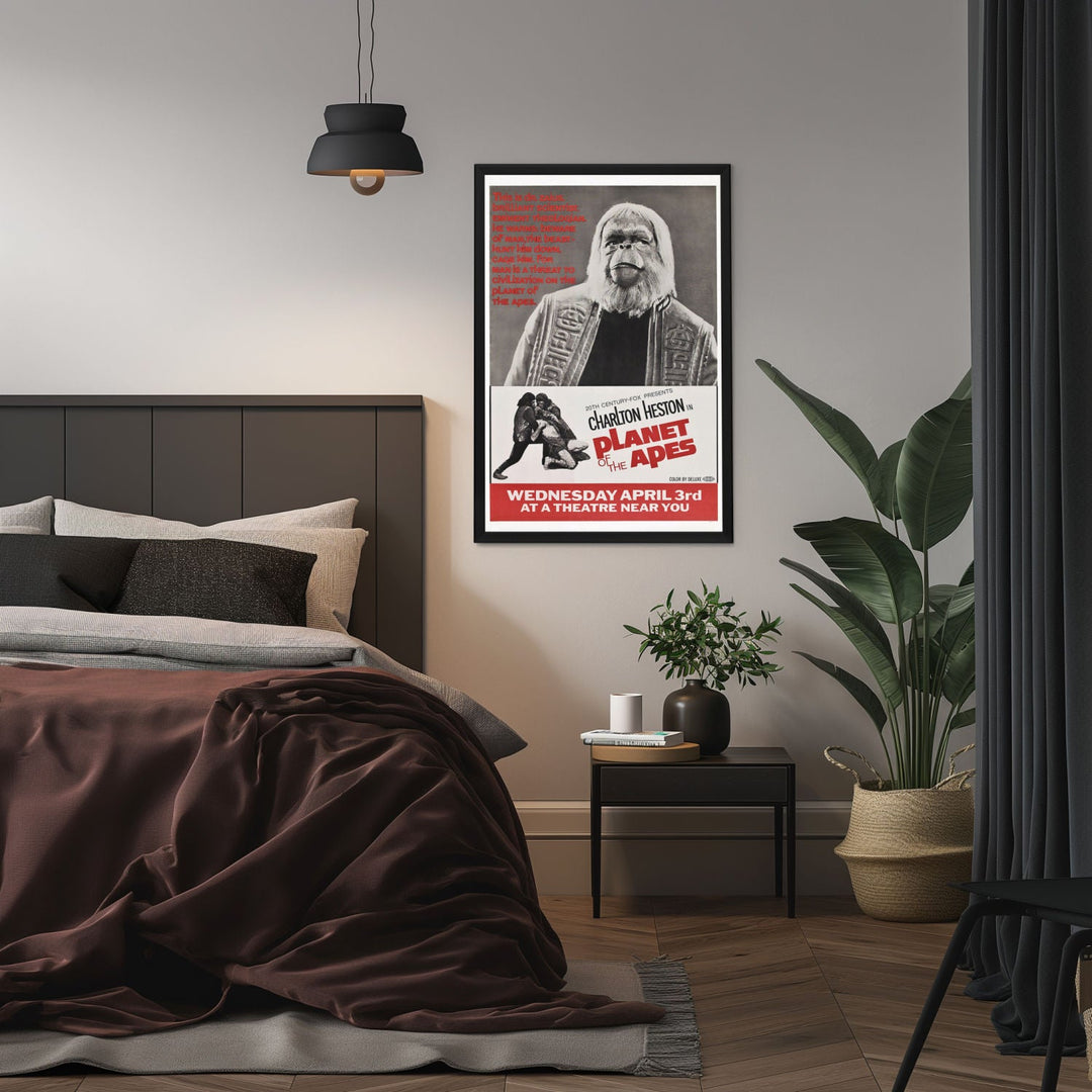 "Planet Of The Apes" (1968) Framed Movie Poster