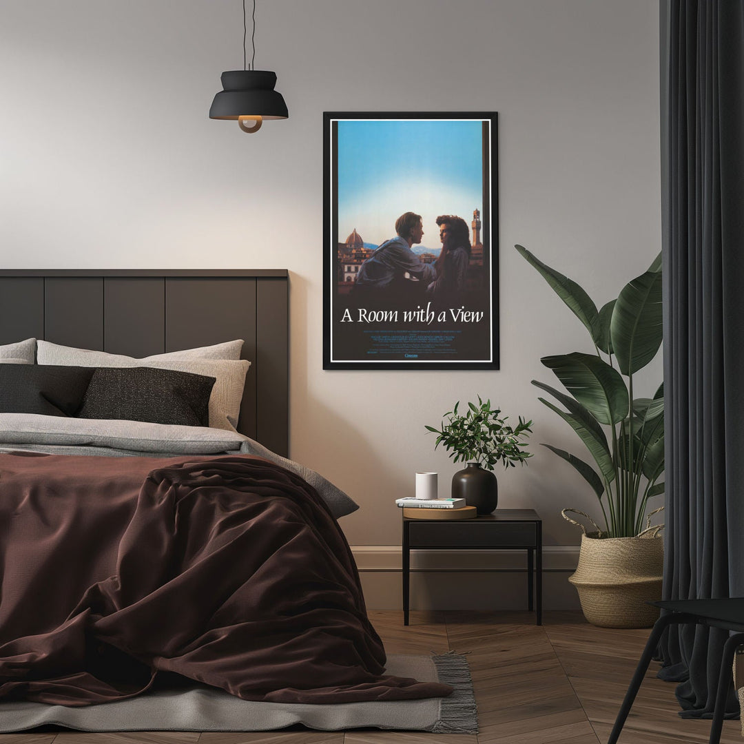 "Room with a View" (1985) Framed Movie Poster