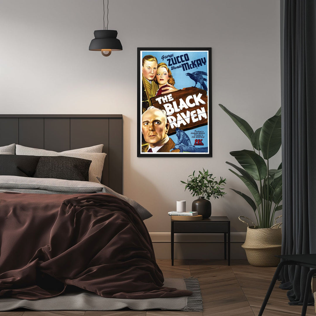 "Black Raven" (1943) Framed Movie Poster
