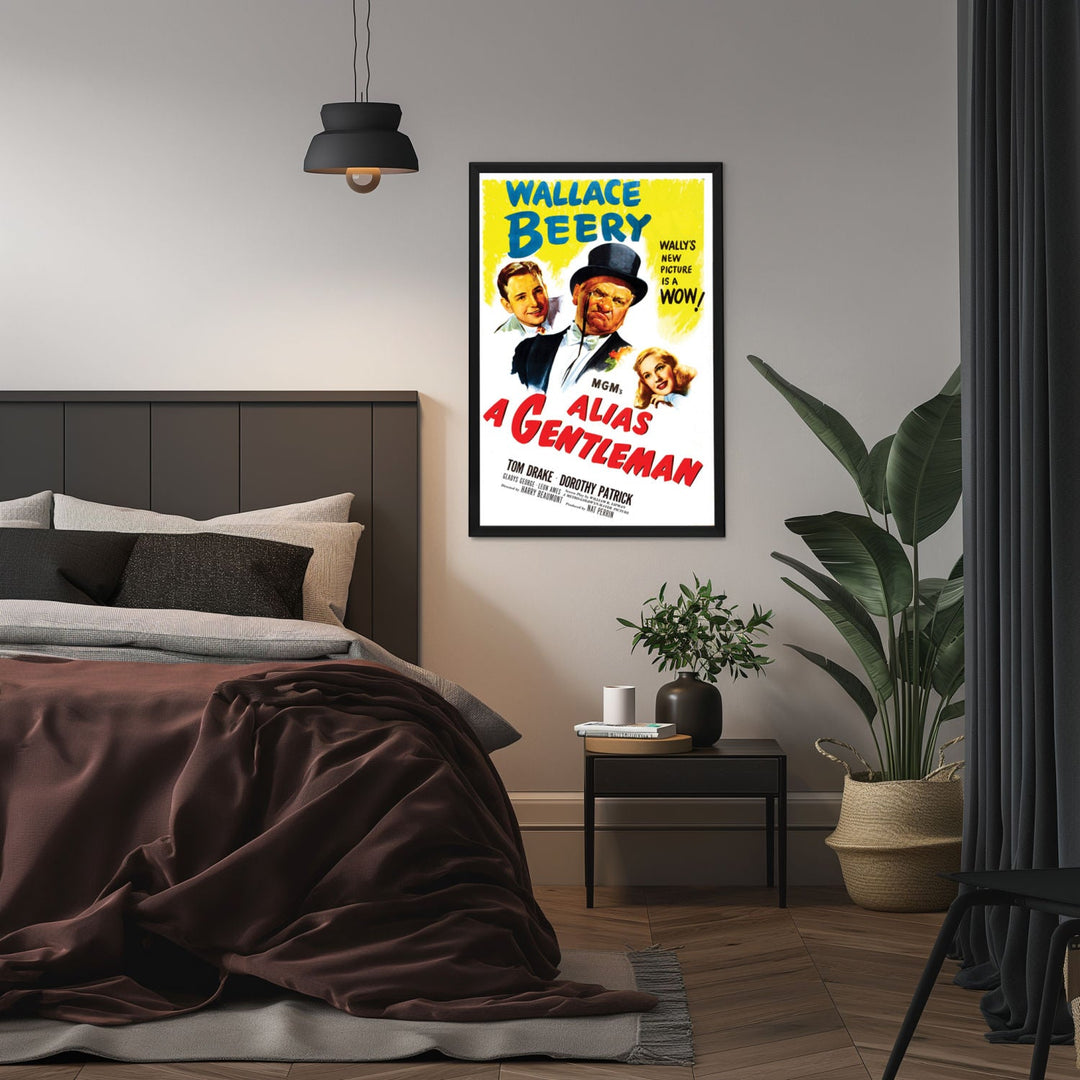 "Alias A Gentleman" (1948) Framed Movie Poster
