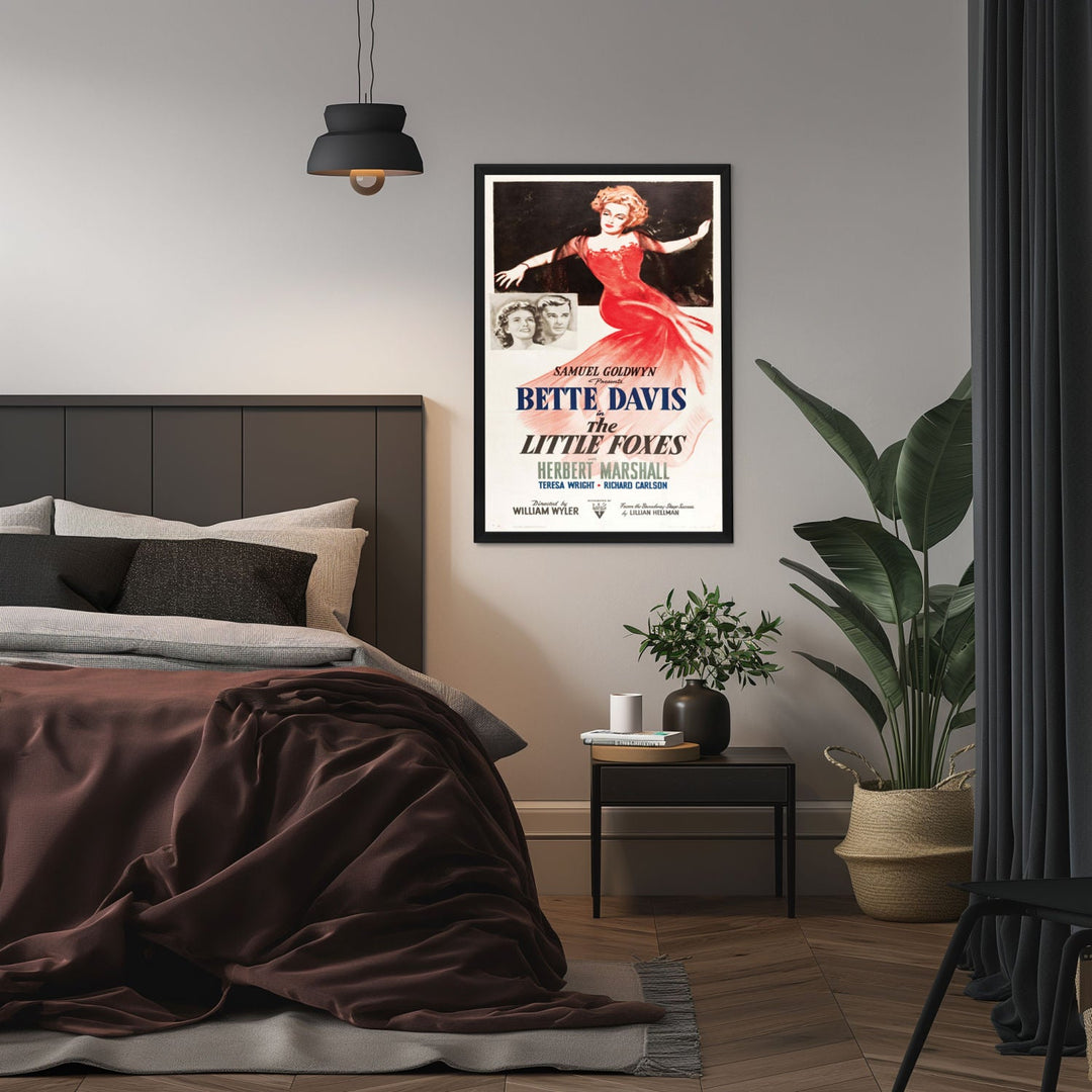 "Little Foxes" (1941) Framed Movie Poster