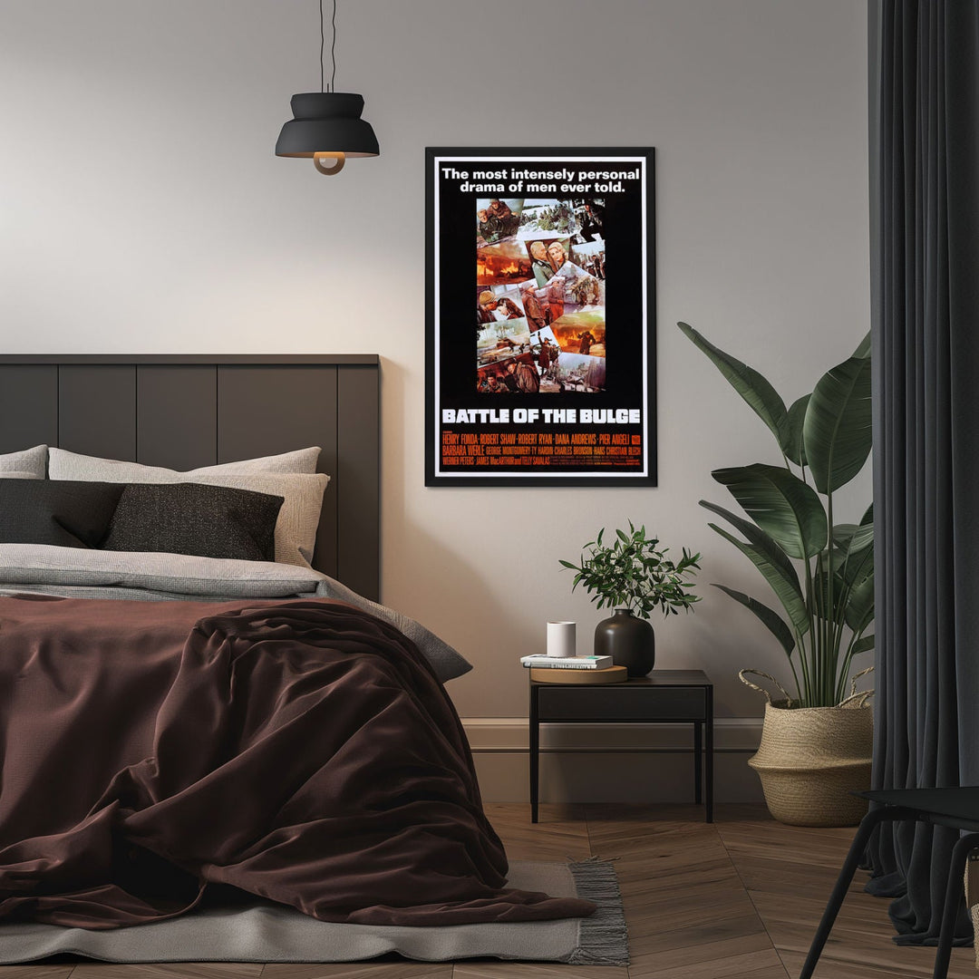"Battle Of The Bulge" (1966) Framed Movie Poster
