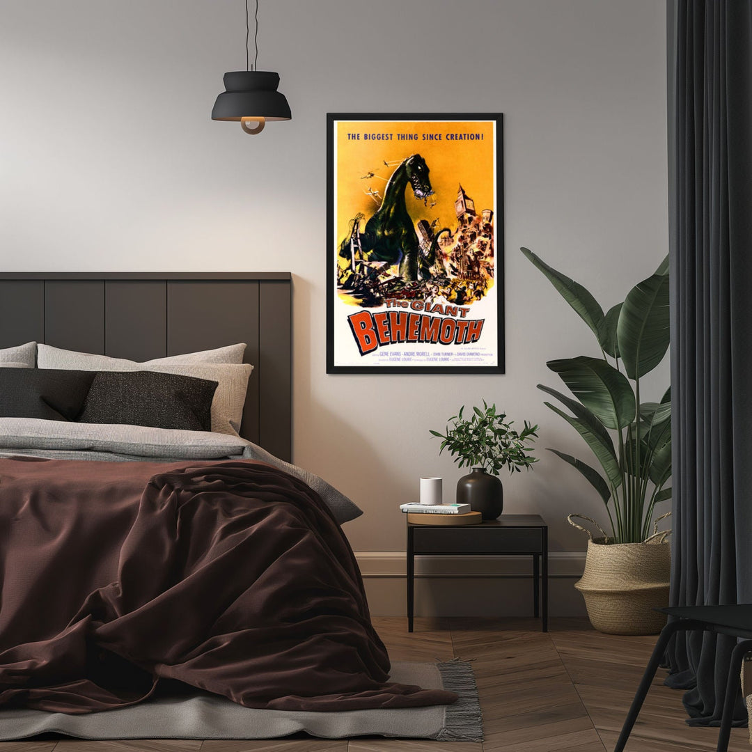 "Giant Behemoth" (1959) Framed Movie Poster