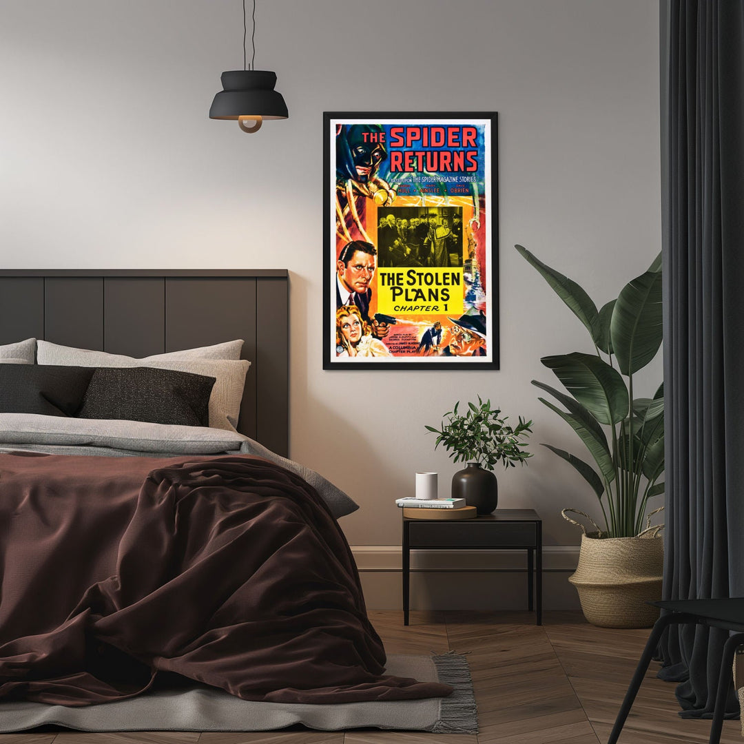 "Spider Returns" (1941) Framed Movie Poster