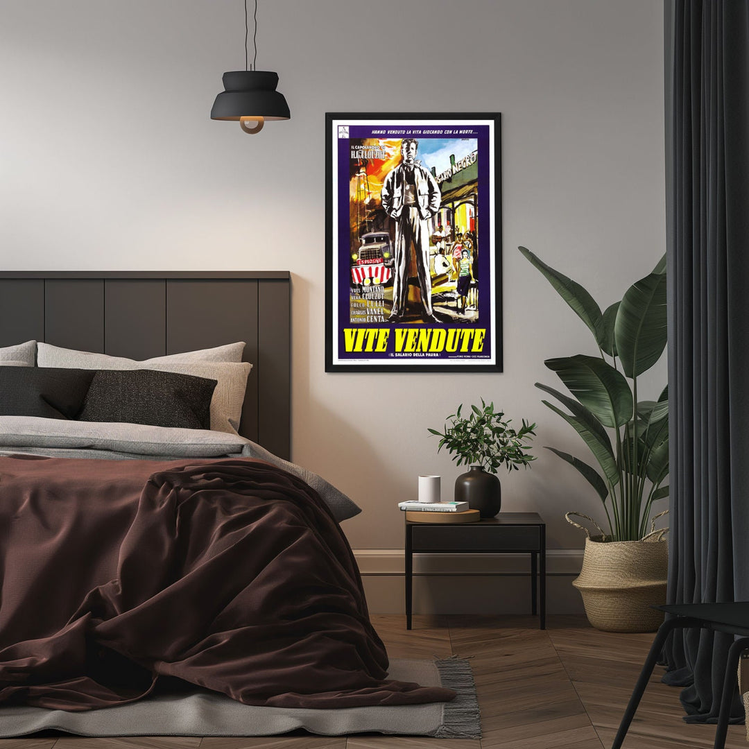 "Wages Of Fear" (1953) Framed Movie Poster