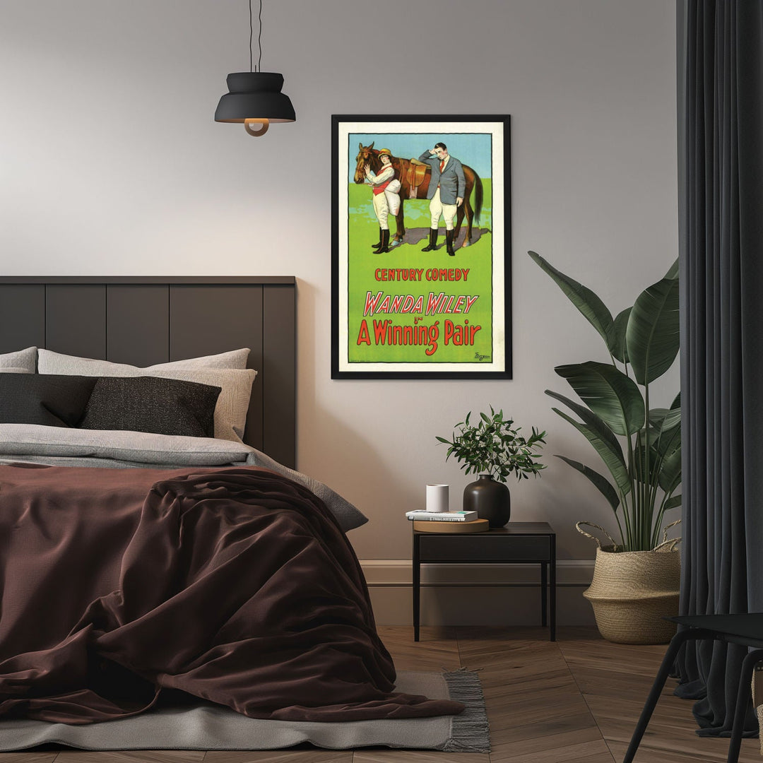 "Winning Pair" (1925) Framed Movie Poster