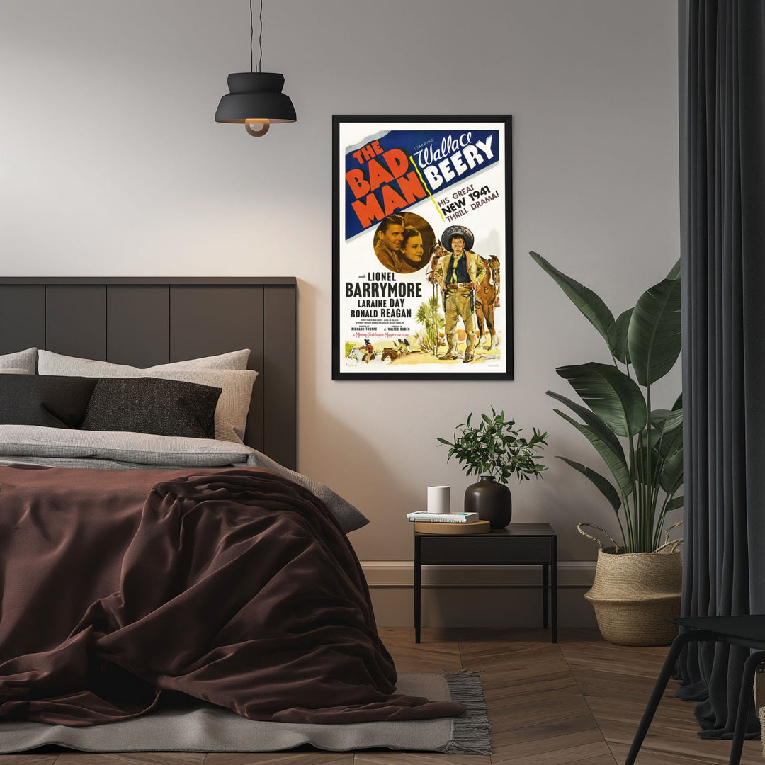 "Bad Man" (1941) Framed Movie Poster