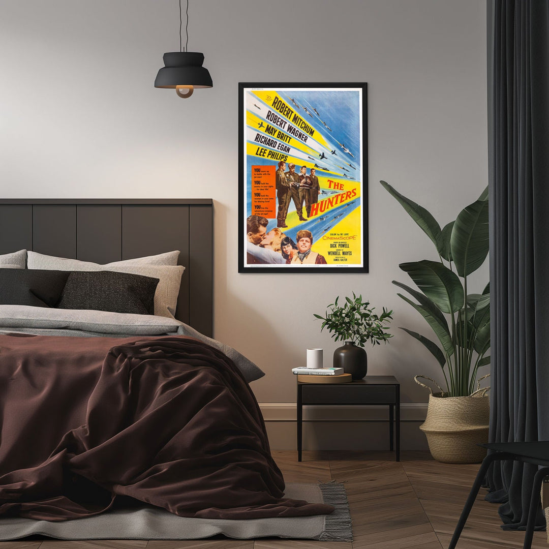"Hunters" (1958) Framed Movie Poster