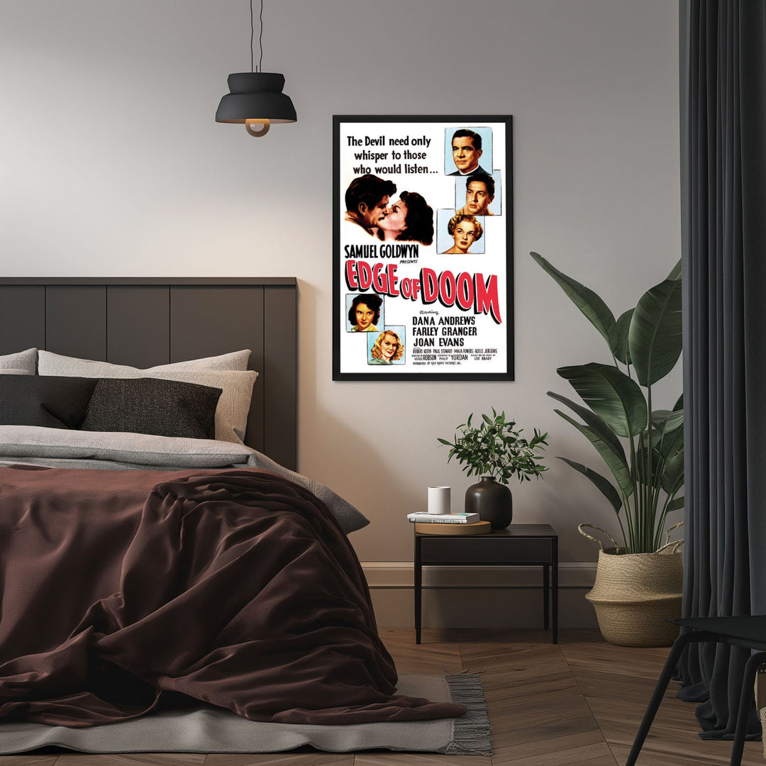 "Edge Of Doom" (1950) Framed Movie Poster