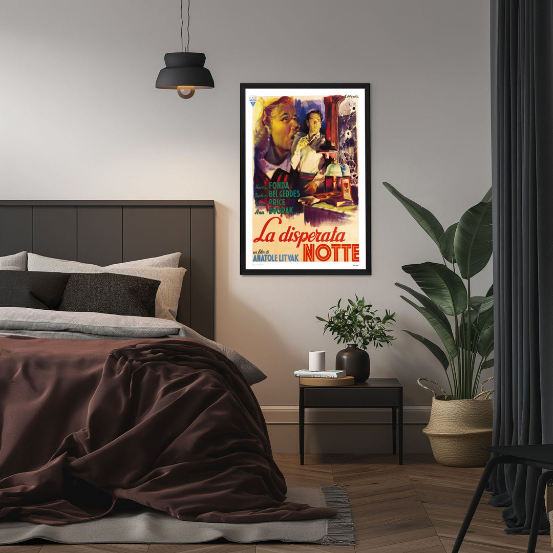 "Long Night" (1947) Framed Movie Poster