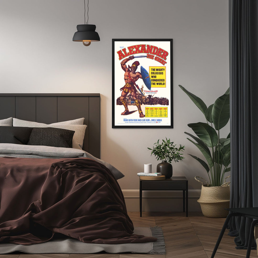 "Alexander the Great" (1956) Framed Movie Poster
