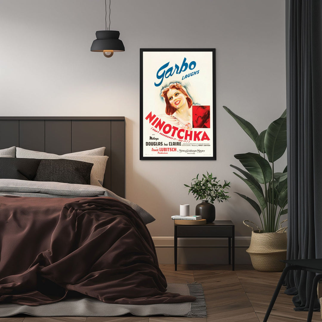 "Ninotchka" (1939) Framed Movie Poster