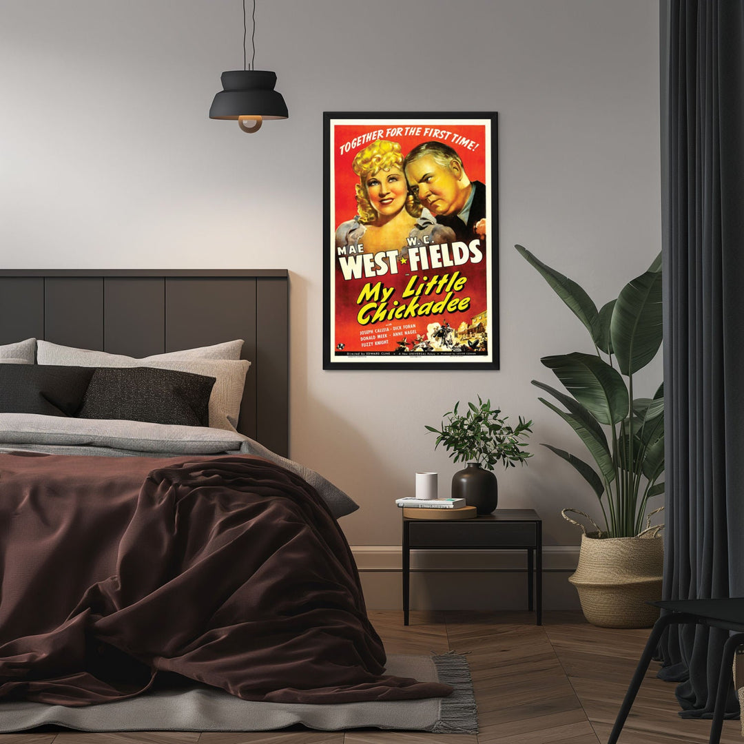 "My Little Chickadee" (1940) Framed Movie Poster