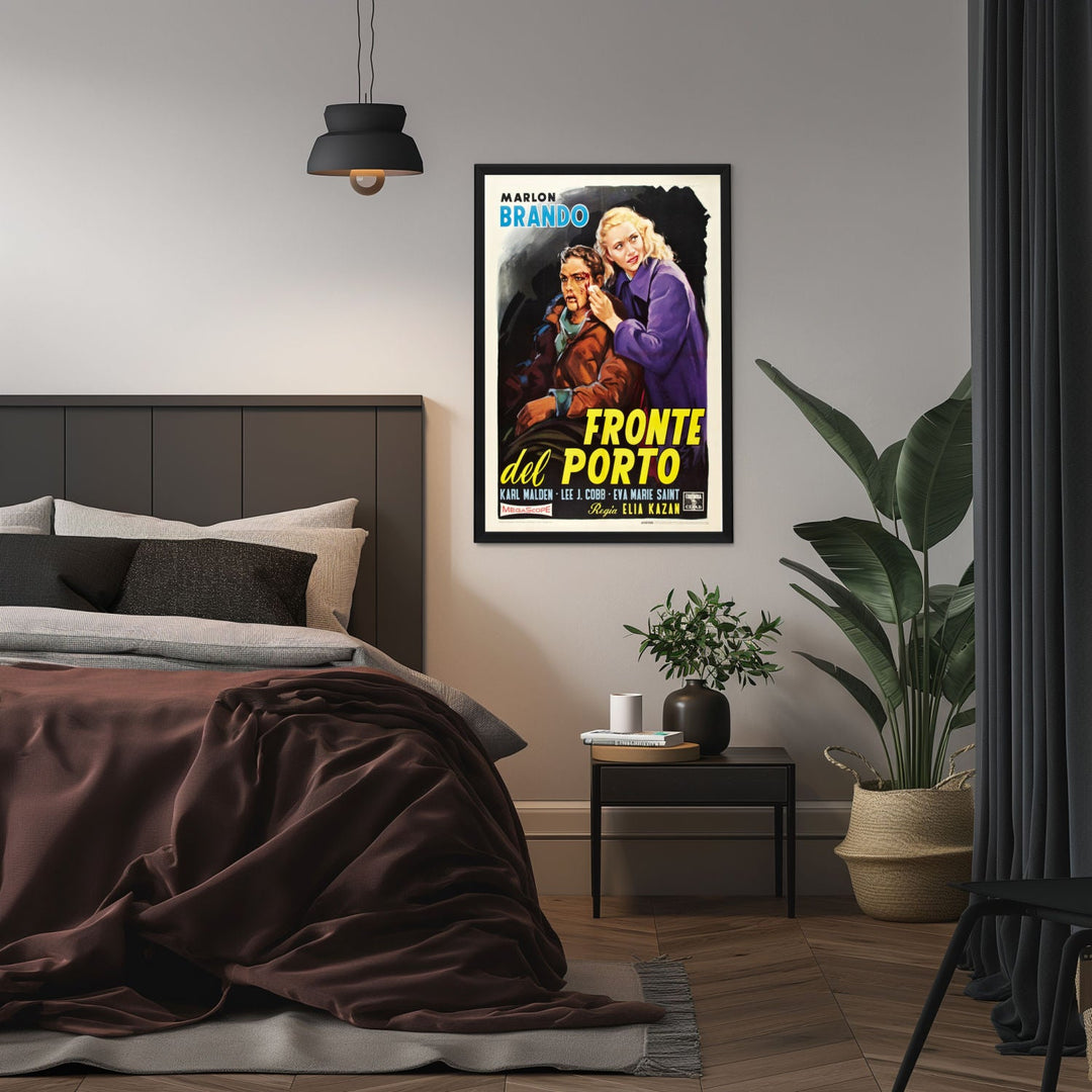 "On The Waterfront" (1954) Framed Movie Poster