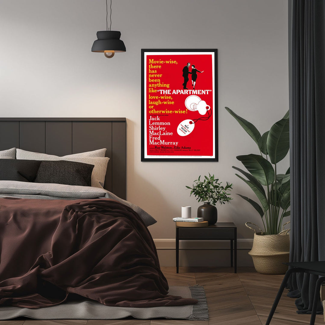 "Apartment" (1960) Framed Movie Poster