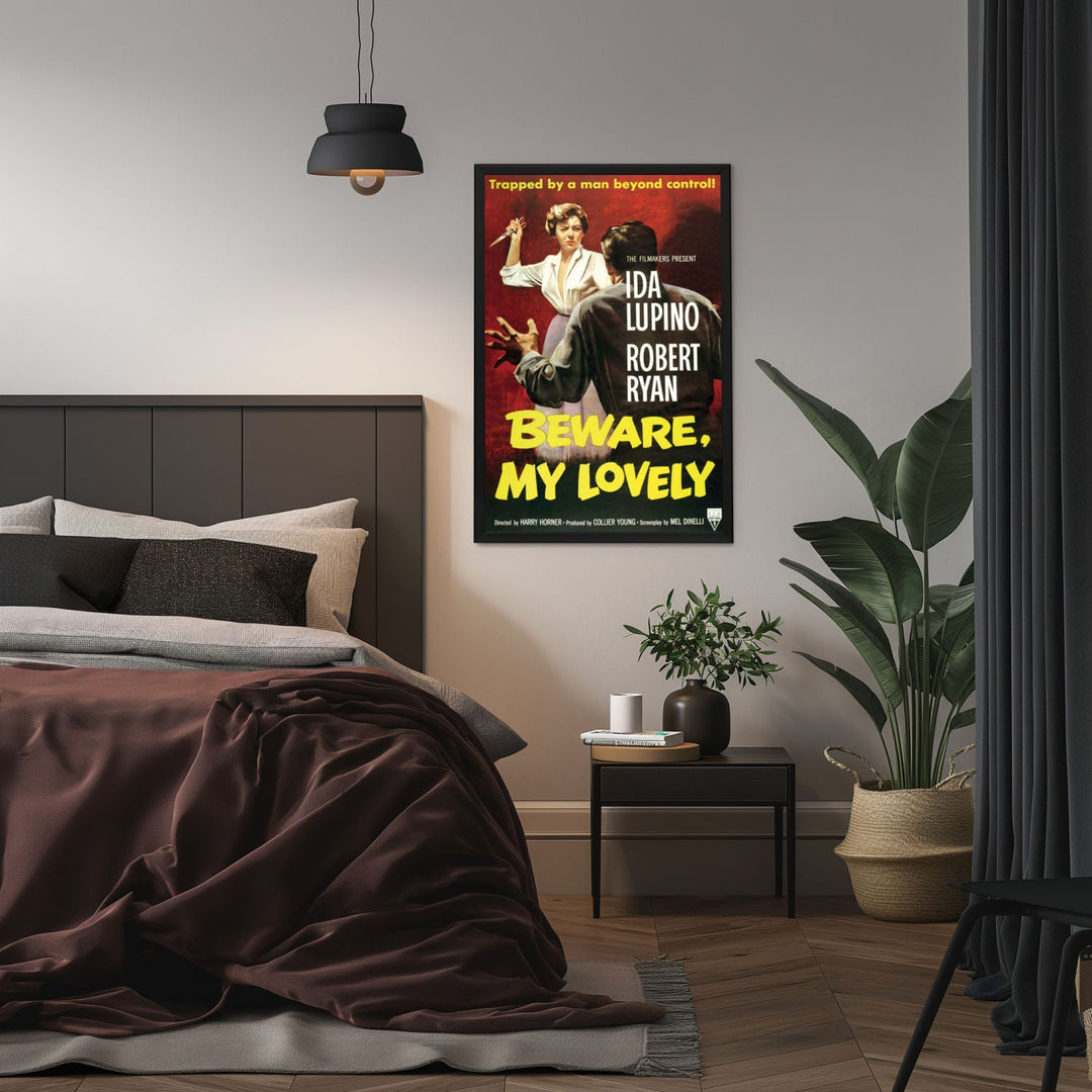 "Beware, My Lovely" (1952) Framed Movie Poster