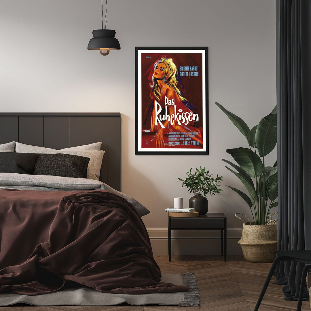 "Love On A Pillow" (1962) Framed Movie Poster
