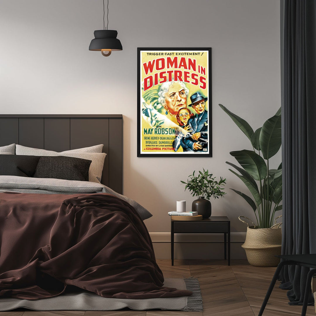 "Woman In Distress" (1937) Framed Movie Poster