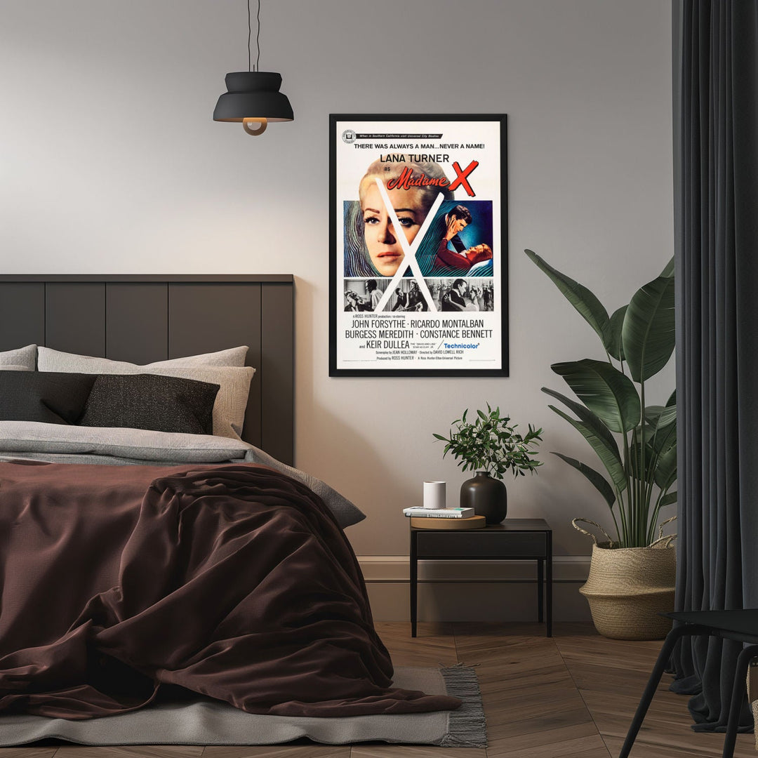 "Madame X" (1966) Framed Movie Poster