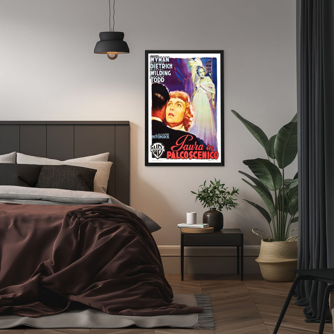 "Stage Fright" (1950) Framed Movie Poster