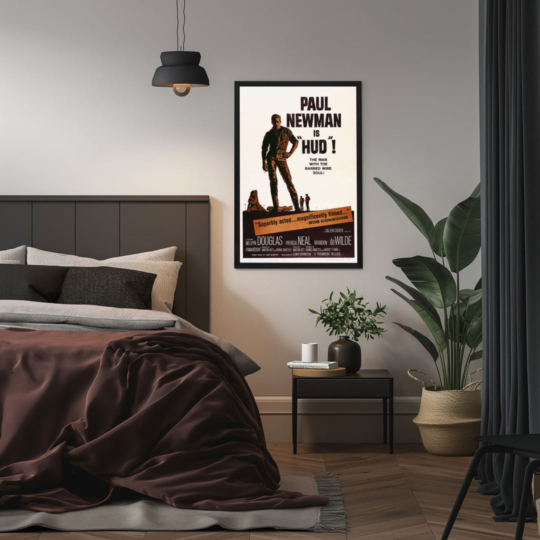 "Hud" (1963) Framed Movie Poster