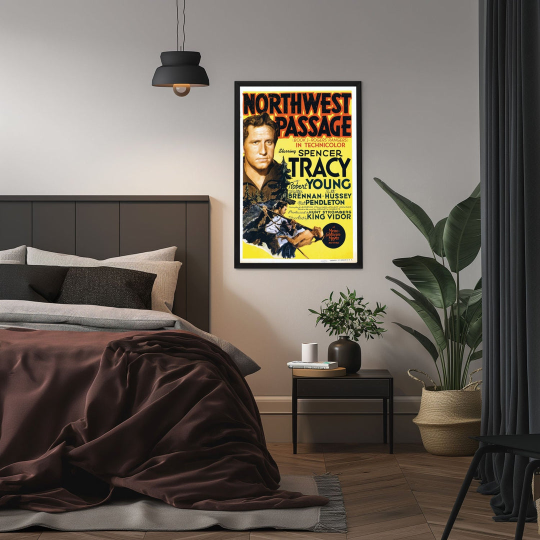 "Northwest Passage" (1940) Framed Movie Poster