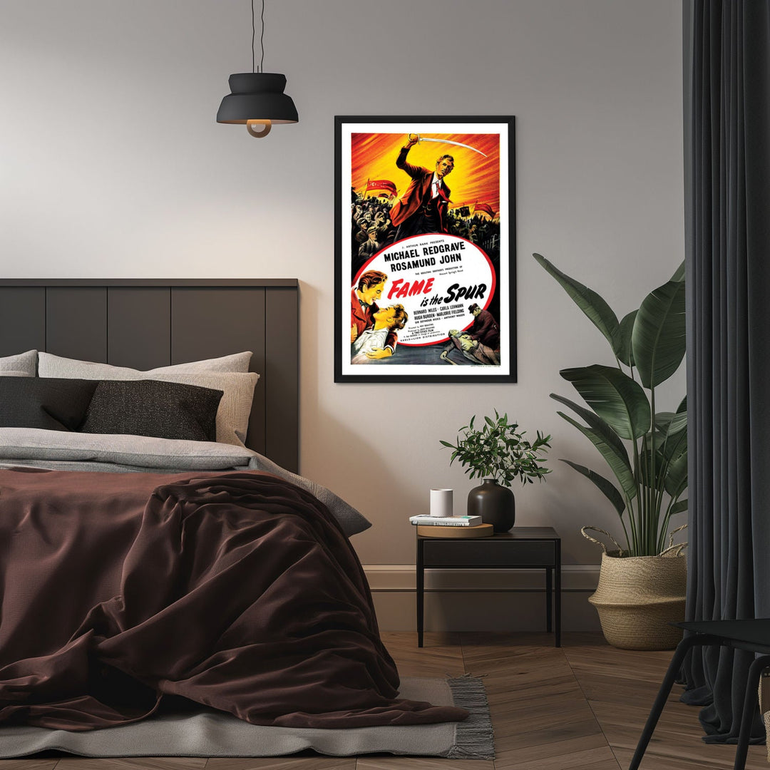 "Fame Is The Spur" (1947) Framed Movie Poster