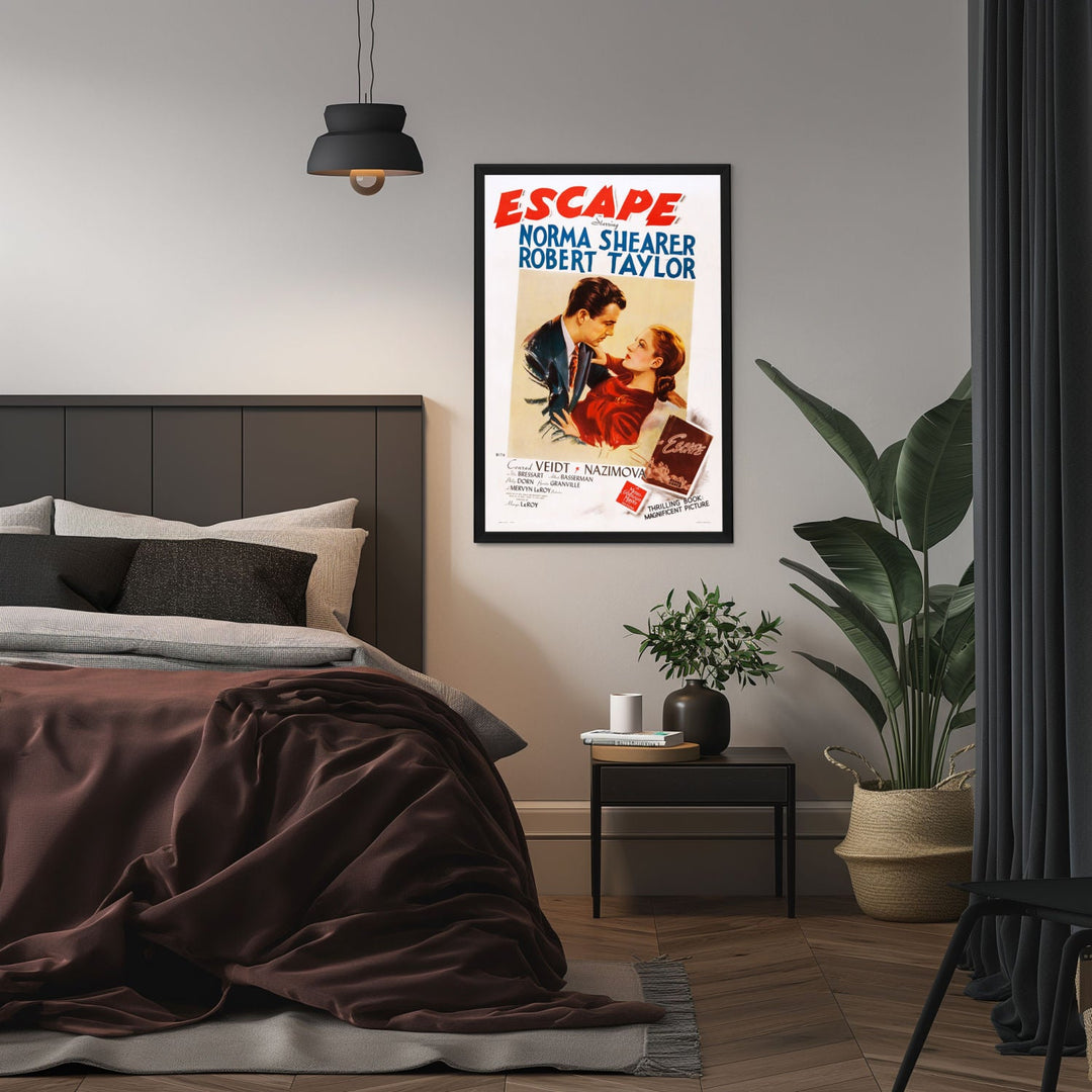 "Escape" (1940) Framed Movie Poster