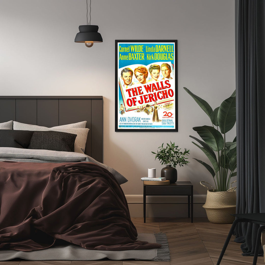 "Walls Of Jericho" (1948) Framed Movie Poster