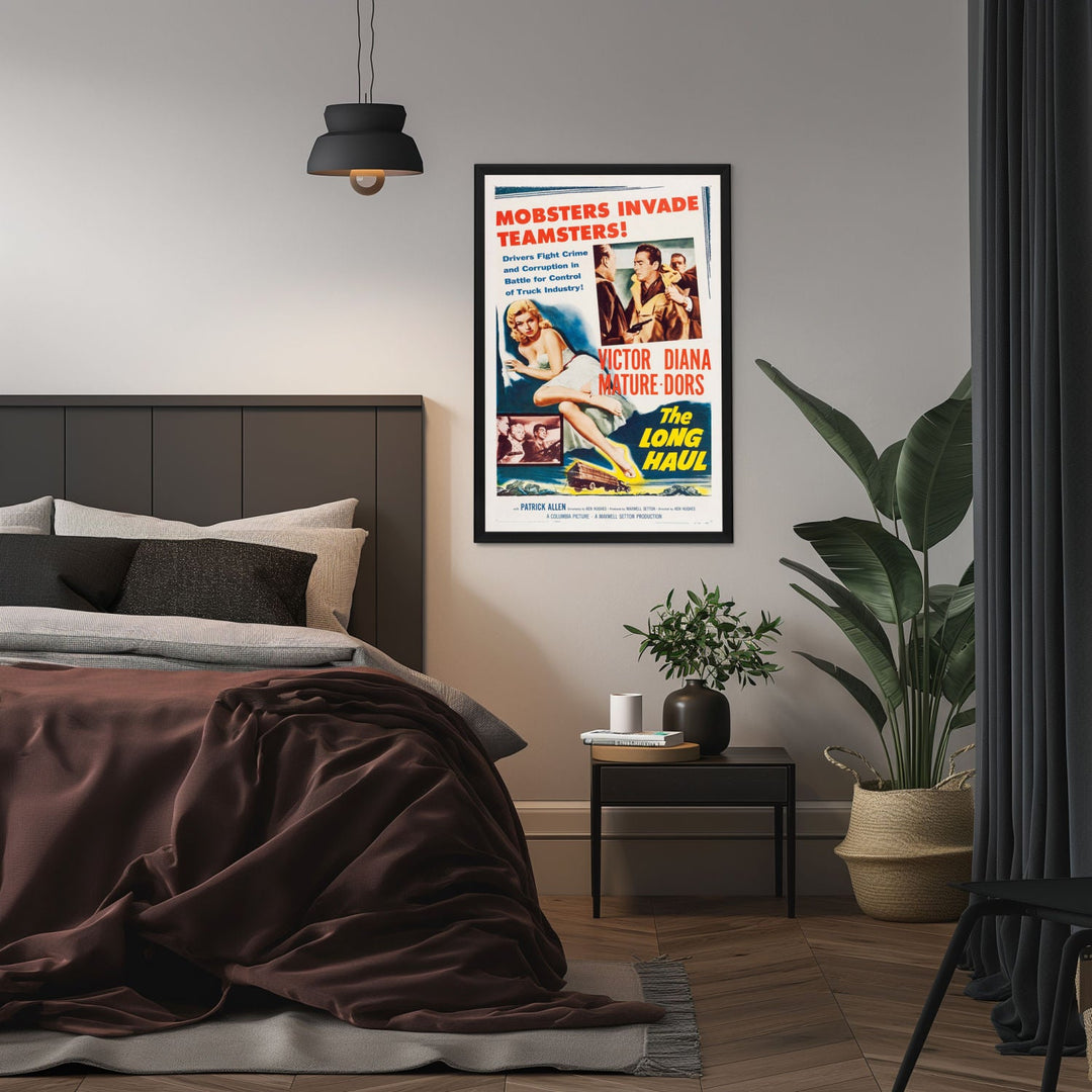 "Long Haul" (1957) Framed Movie Poster